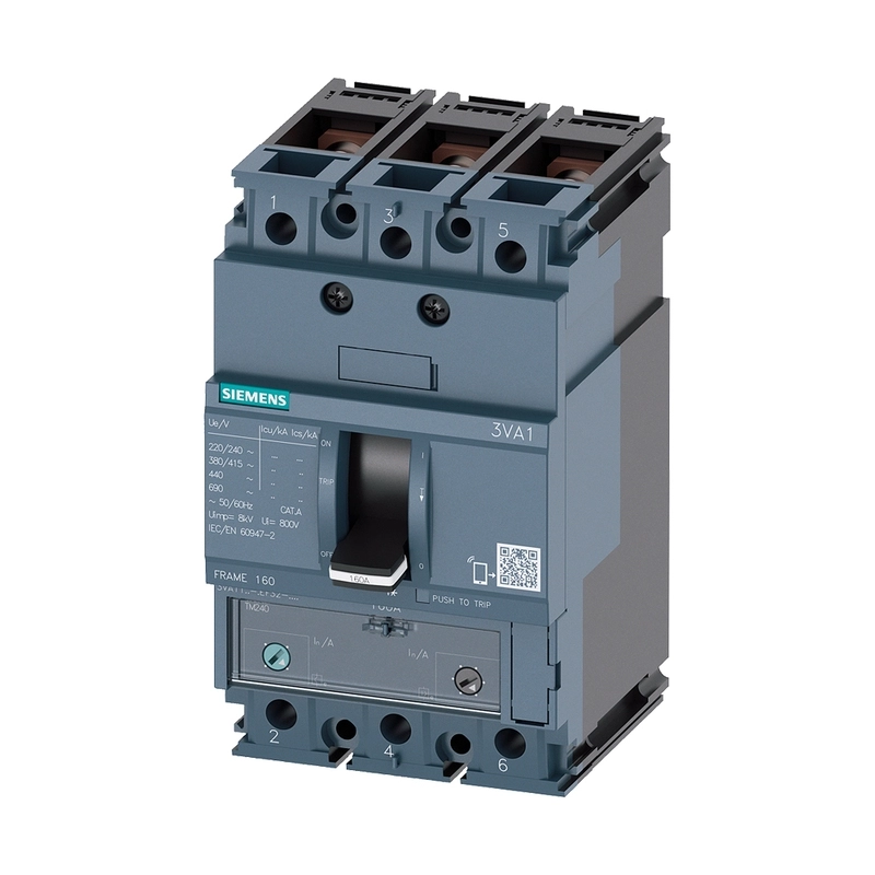 Interruptor Automatico Rele TM240 3P 100A 25KA Reg:70-100A | Siemens | BP