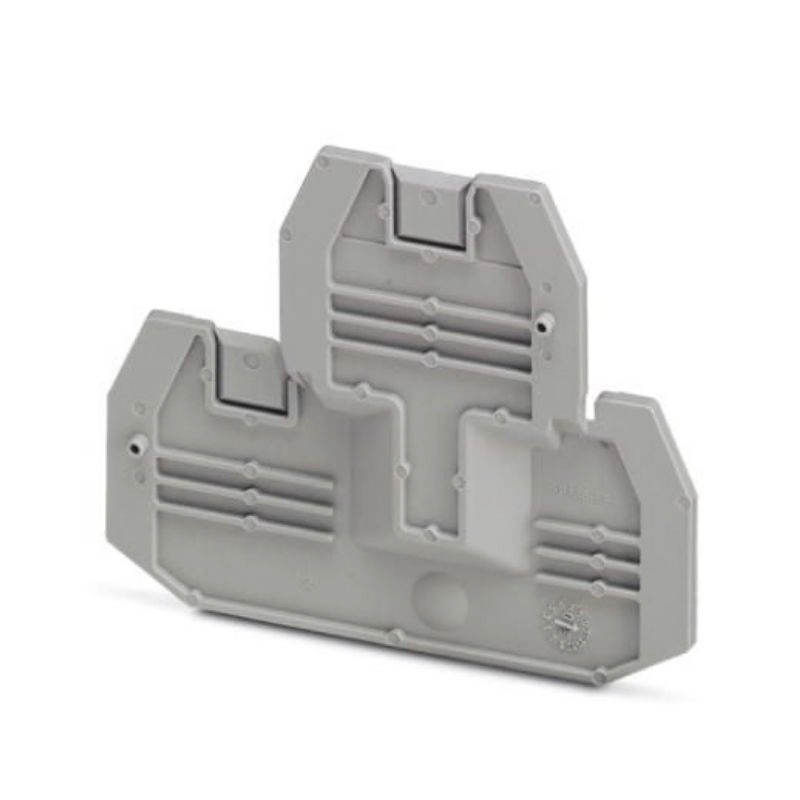Tapa final para borne 69,9x2,2x57,5mm gris