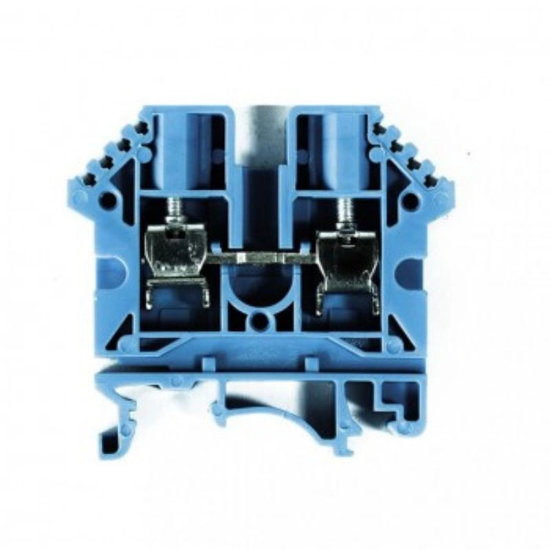 Borne De Paso Azul Bpn Para Cable 4mm