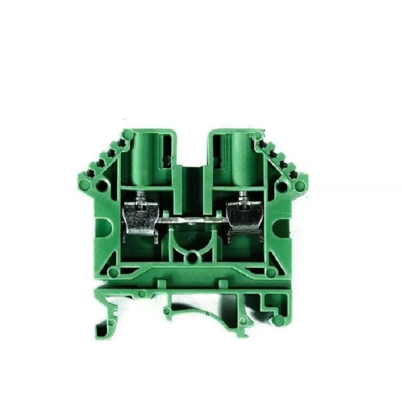 Borne De Paso Verde Bpn Para Cable 10mm