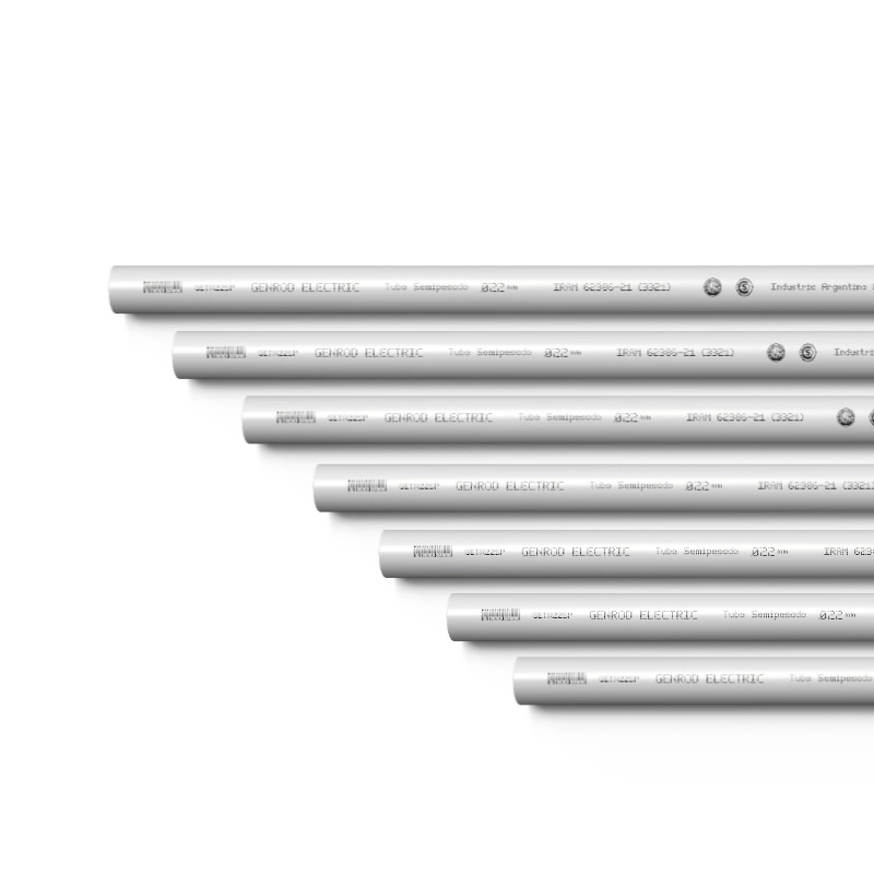 Caño de PVC 7/8" rígido semipesado ø22mm x 3 metros