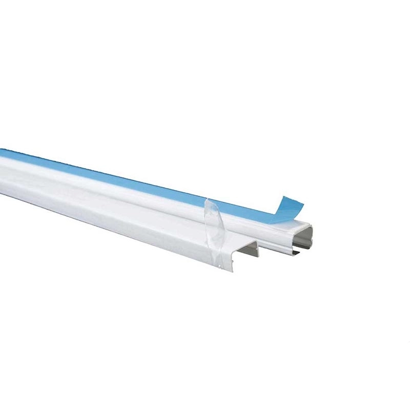 Cablecanal Dexson de 20x12mm con retenedor de cables y adhesivo x 2 metros