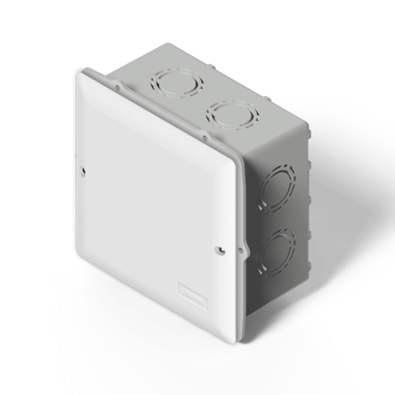 Caja De Paso PVC Embutida 10X10Mm