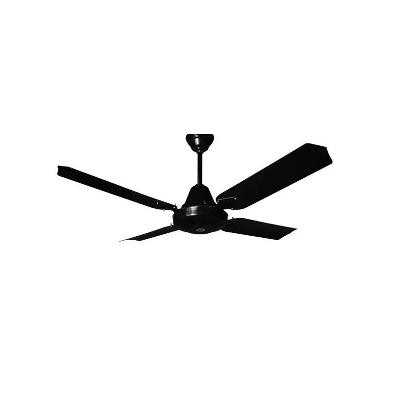 Ventilador De Techo De Metal Negro