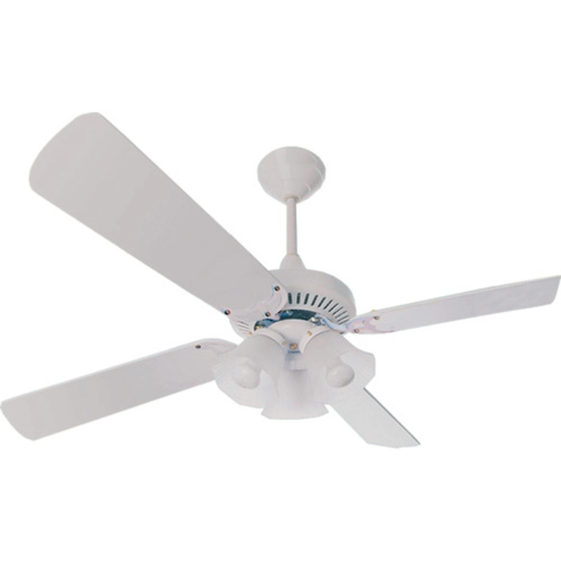 Ventilador De Techo Con Araña Blanco