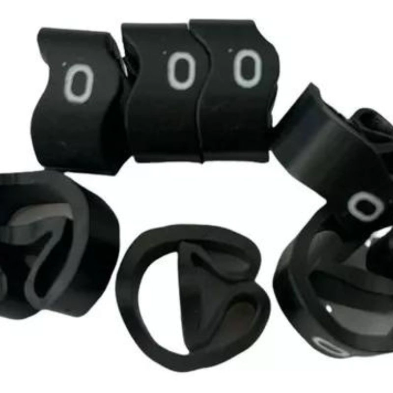 Anillo identificador con número "0" Millenium x 100 unidades