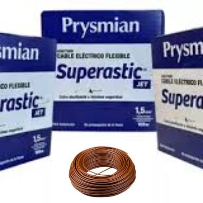 Rollo Cable Unipolar 1X2,5Mm2 Marron 750V X 100Mts