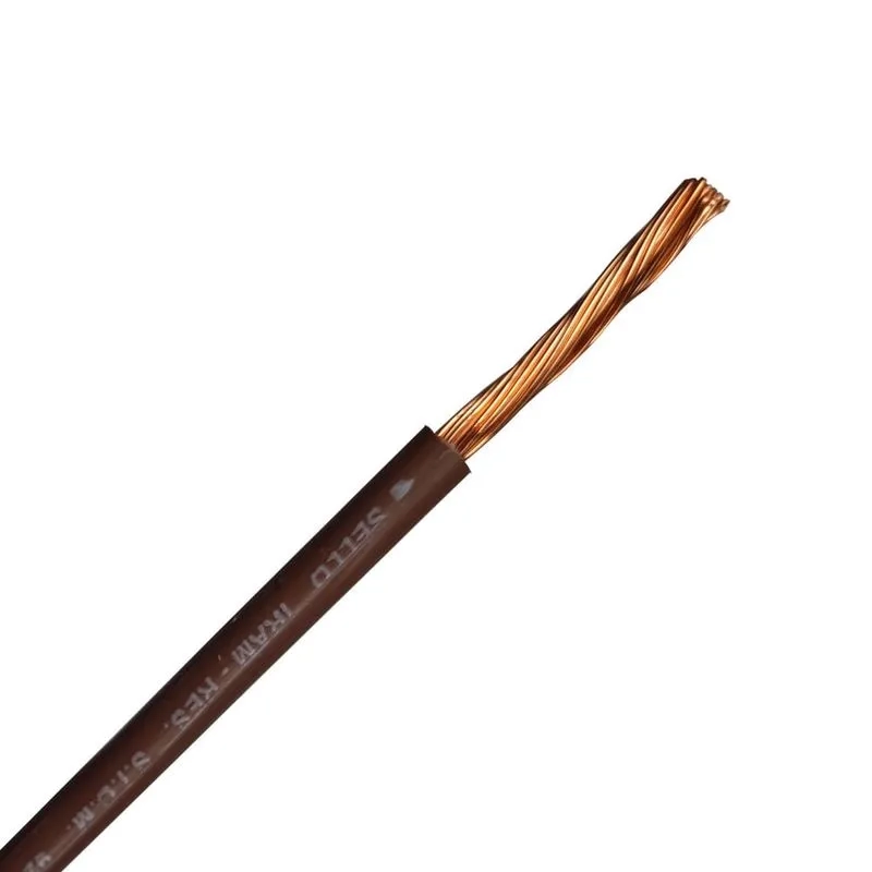 Bobina Cable Unipolar 1X4Mm2 Marron 750V X Metro 
