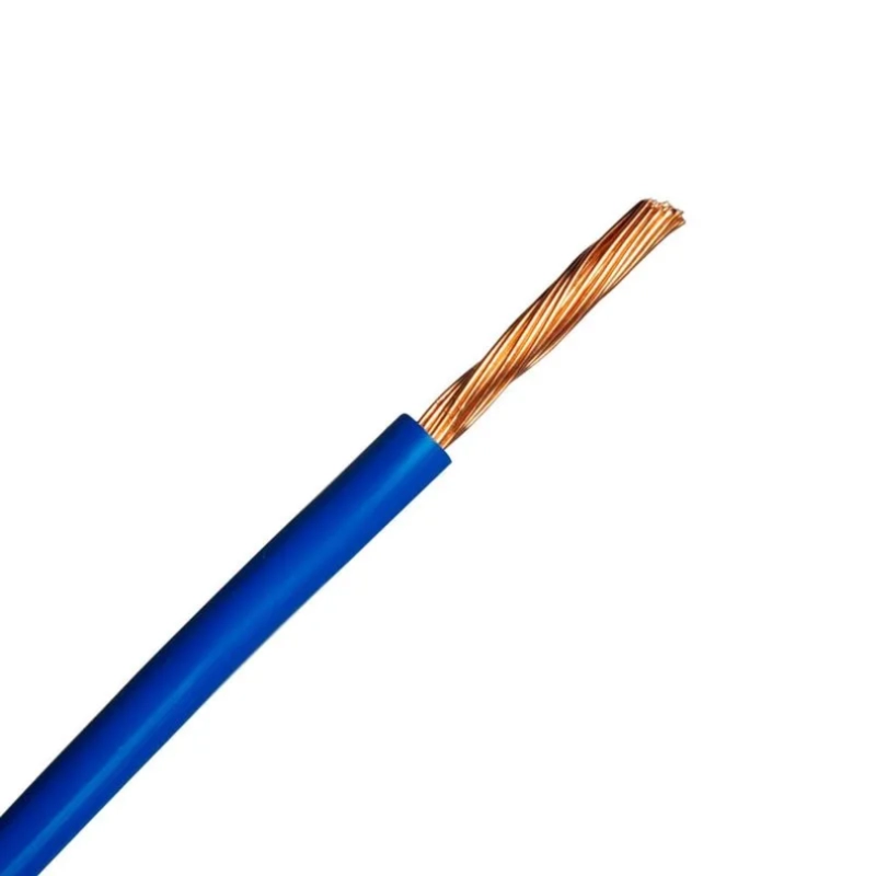 Bobina Cable Unipolar 1X4Mm2 Celeste 750V X Metro 