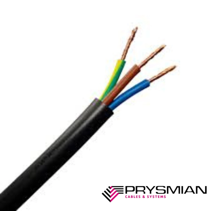 Bobina Cable Tipo Taller De Cobre 3X2,5Mm2 X Metro