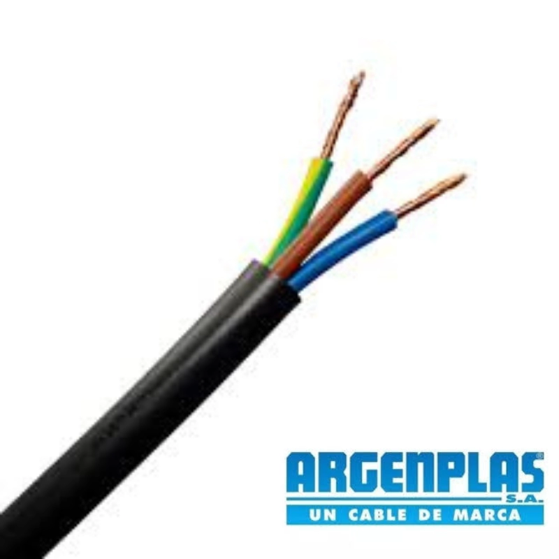 Bobina Cable Tipo Taller De Cobre 3X1,5Mm2 X Metro