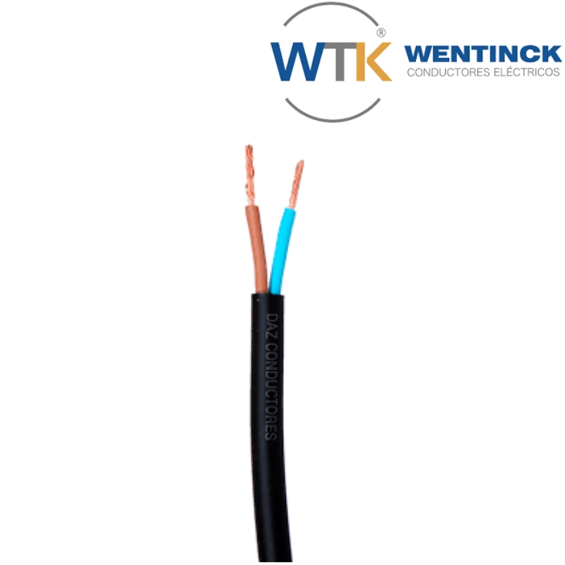 Bobina Cable Tipo Taller De Cobre 2X2,5Mm2 X Metro