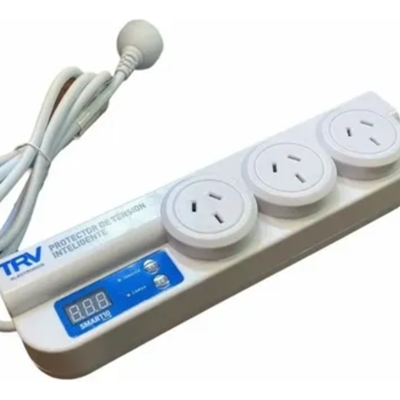 Protector De Tension Inteligente 3 Tomas