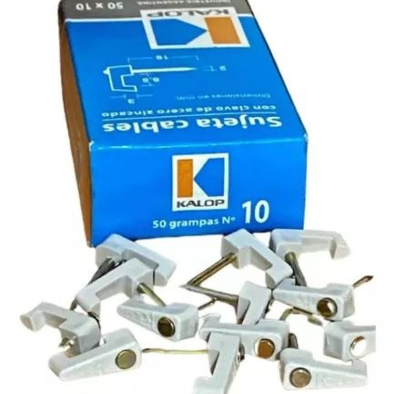 Grampa Nº10 x 100 unidades Kalop