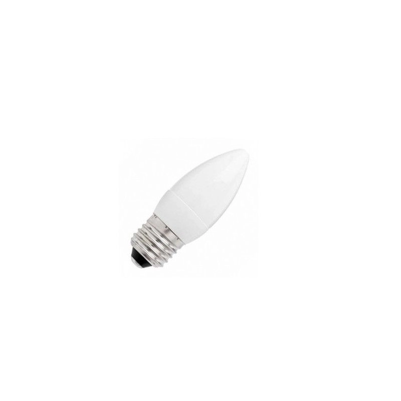 Lámpara LED vela 5W E27 luz neutra 220V