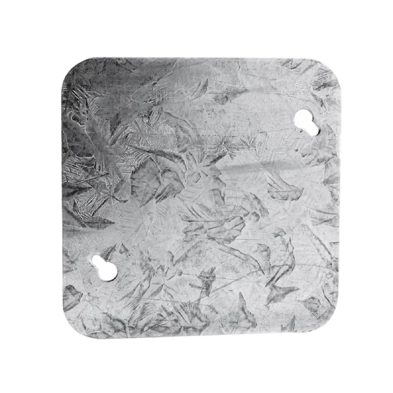 Tapa Ciega de Hierro Cuadrada 10x10Cm