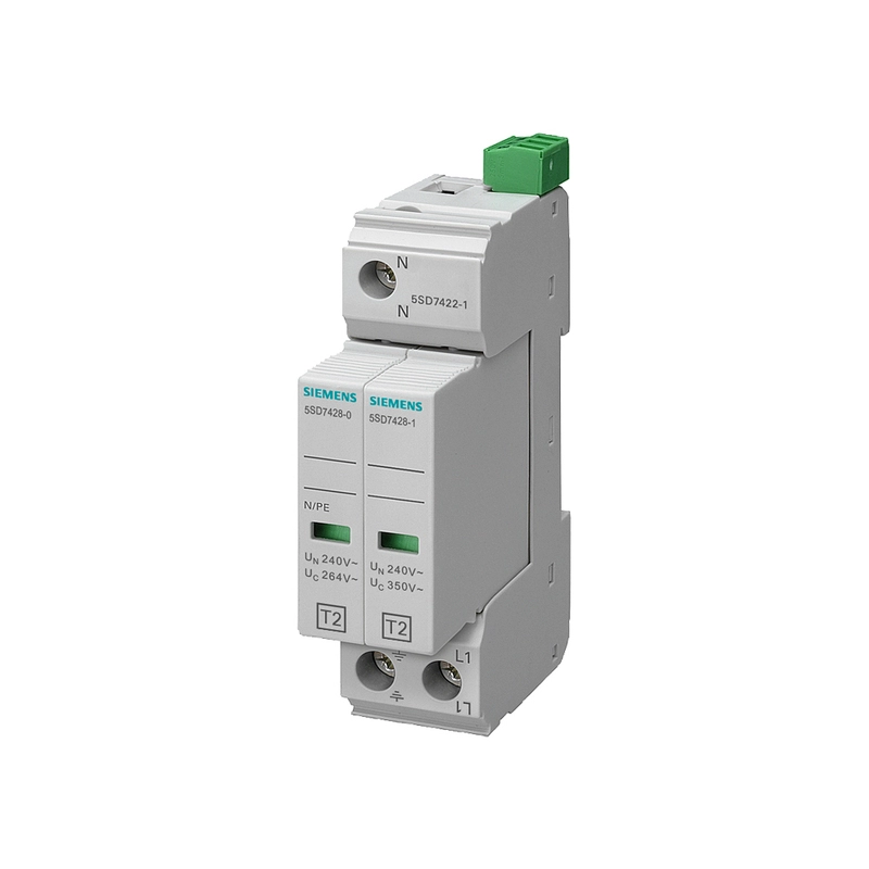 Protector sobretension C/T2/II 350V 2P FA
