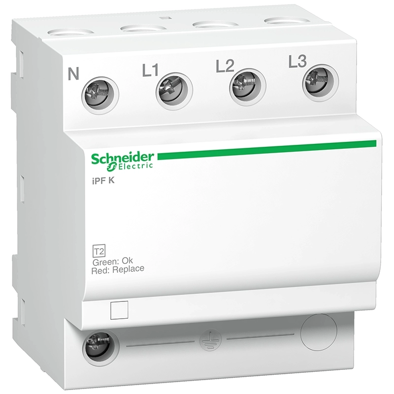 Protector de sobretensión IPFK tripolar+neutro clase II 20kA
