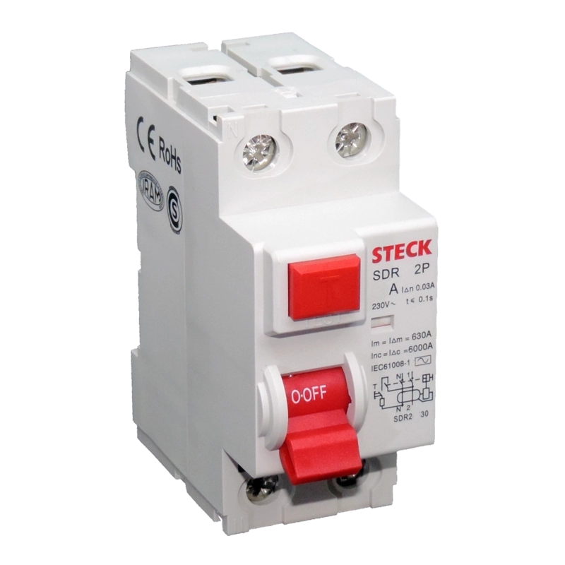 Interruptor diferencial bipolar 40A 2P 30mA