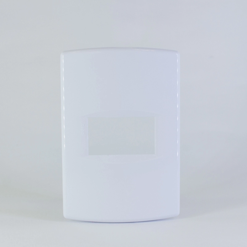 Tapa LIFE de 1 modulo blanco puro