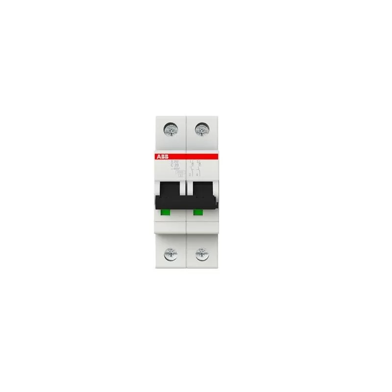 Interruptor Termomagnético 2X20A - 6kA Curva C ABB
