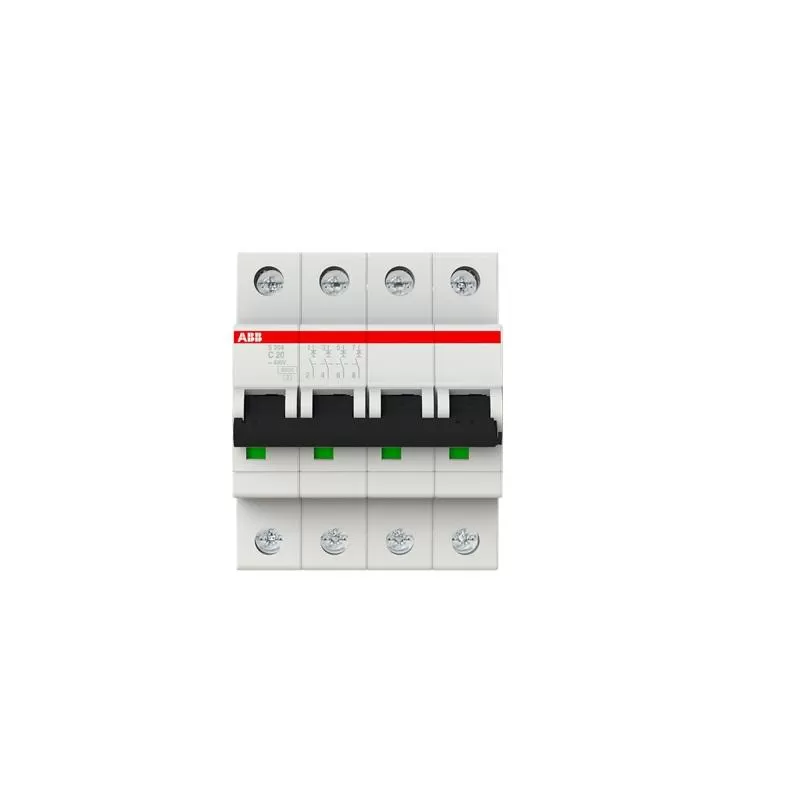 Interruptor Termomagnético 4X20A - 6/10kA Curva C ABB