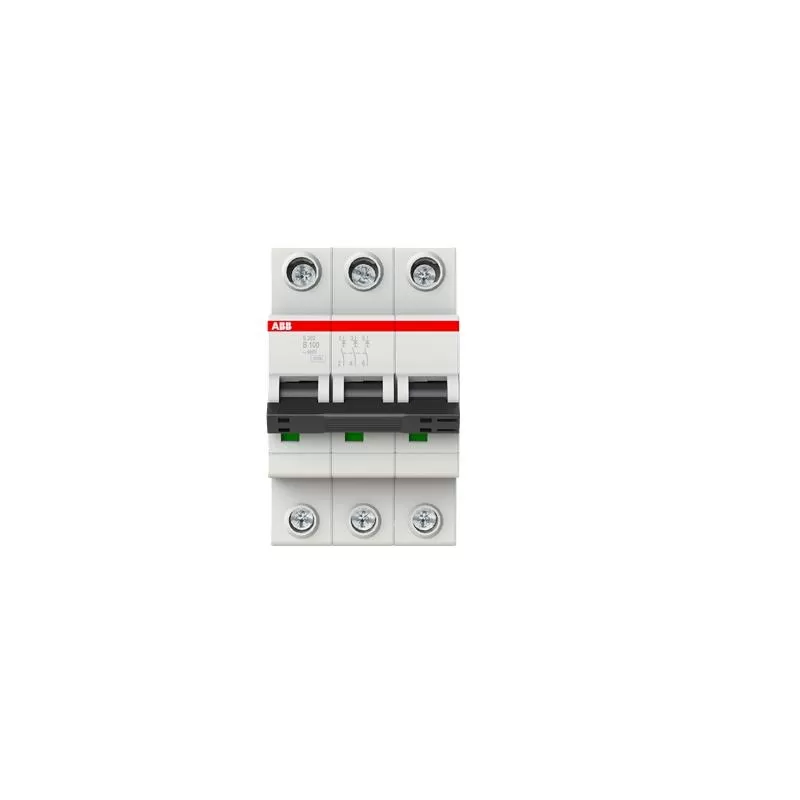 Interruptor Termomagnético 3X100A - 6kA Curva B ABB