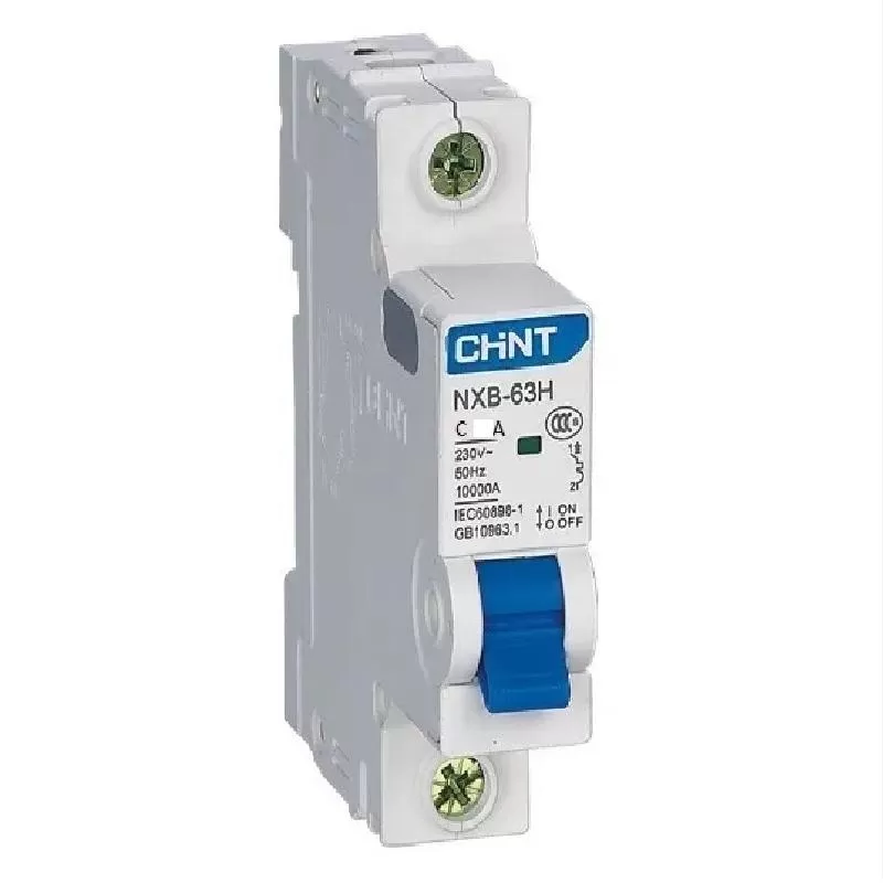 Interruptor Termomagnético 1x10A 6kA Curva C NXB-63 - CHINT