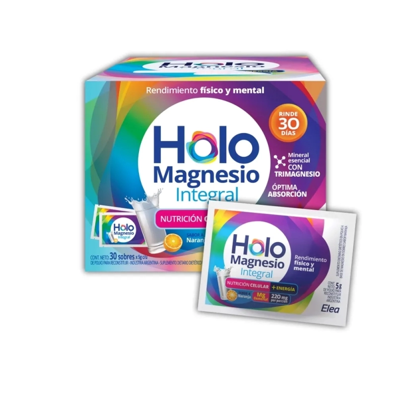 Elea Holomagnesio Integra Suplemento de Magnesio x 30 Sobres