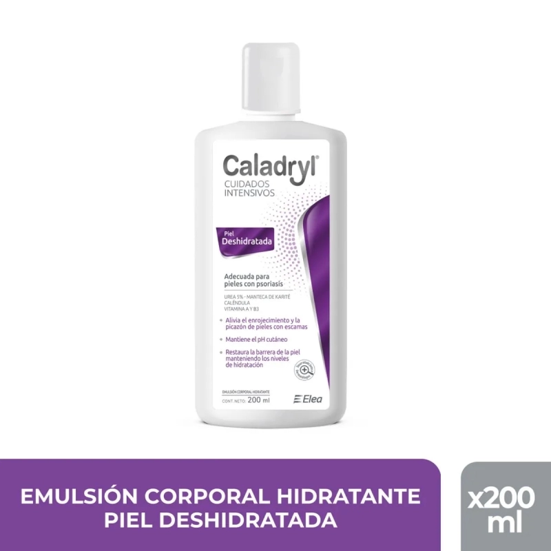 Caladryl Crema Corporal Nutritiva Pieles Deshidratadas 200 ml