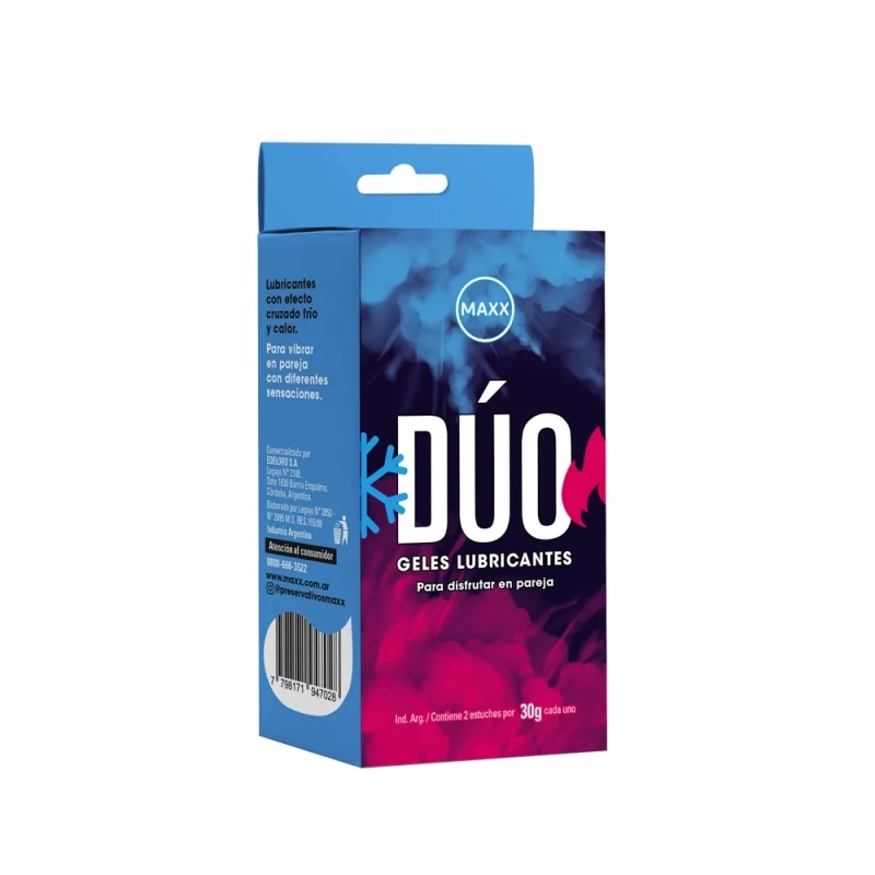 MAXX GEL LUBRIC DUO 60 GR