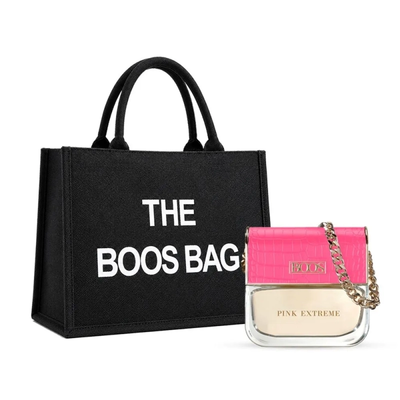 Boos Extreme Pink Perfume para Mujer EDP 100 ml + Tote Bag