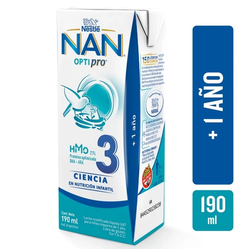 NAN 3 RTD CE NUTRI INF190