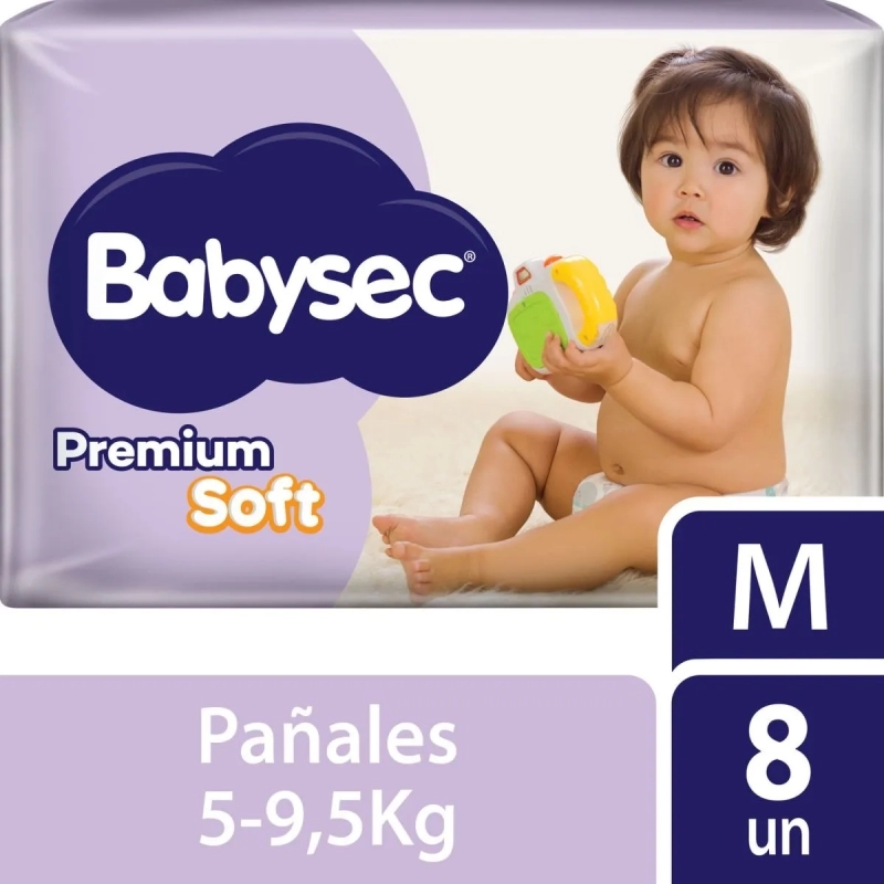 BABYSEC PANAL PREM M X 8