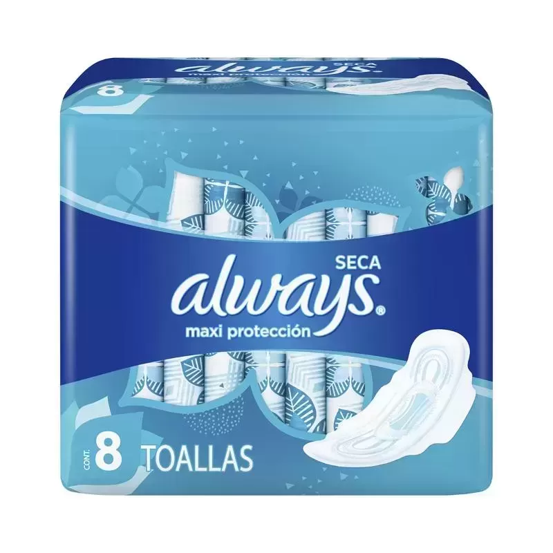 ALWAYS XTRA TP DIA SEC X8