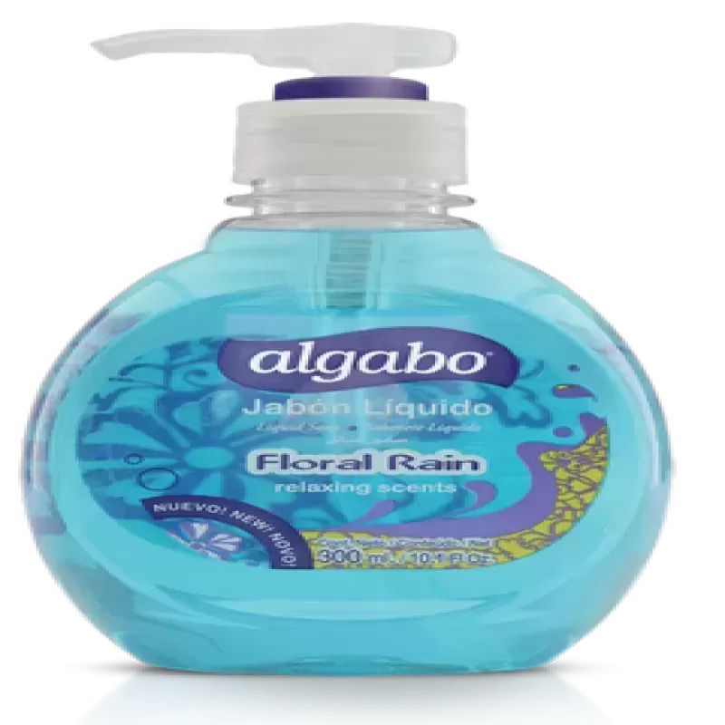 Algabo Jabón Líquido Corporal Floral Rain 300 ml