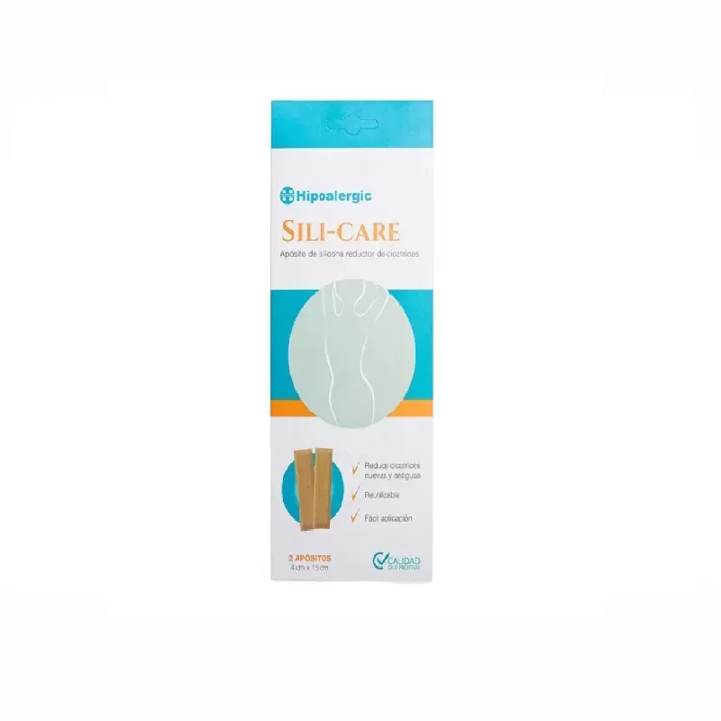 SILI CARE HIPO 4X15CM X2