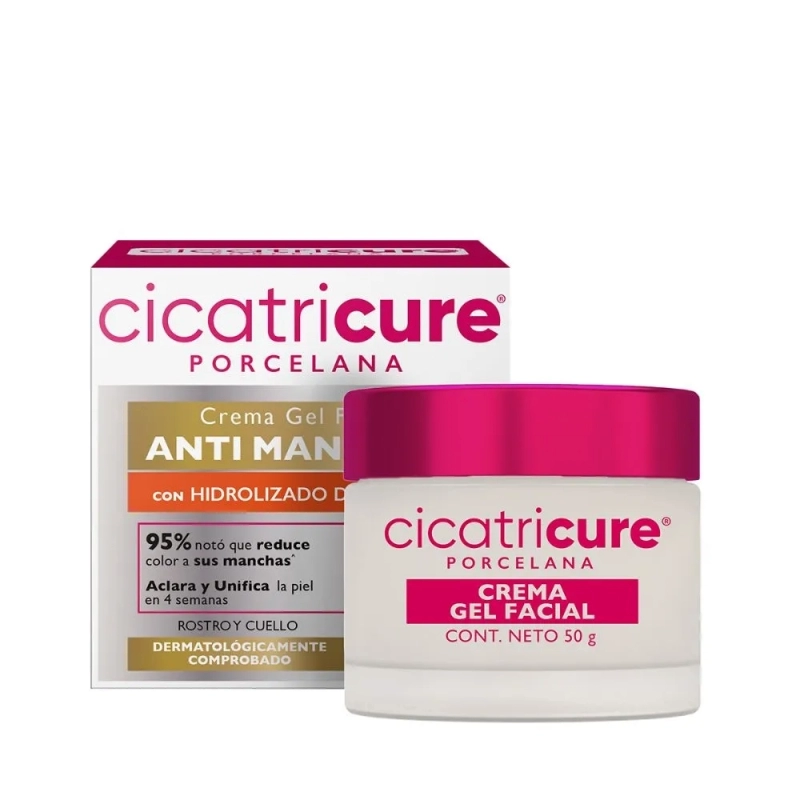 CICATRICURE CR GEL PORC50