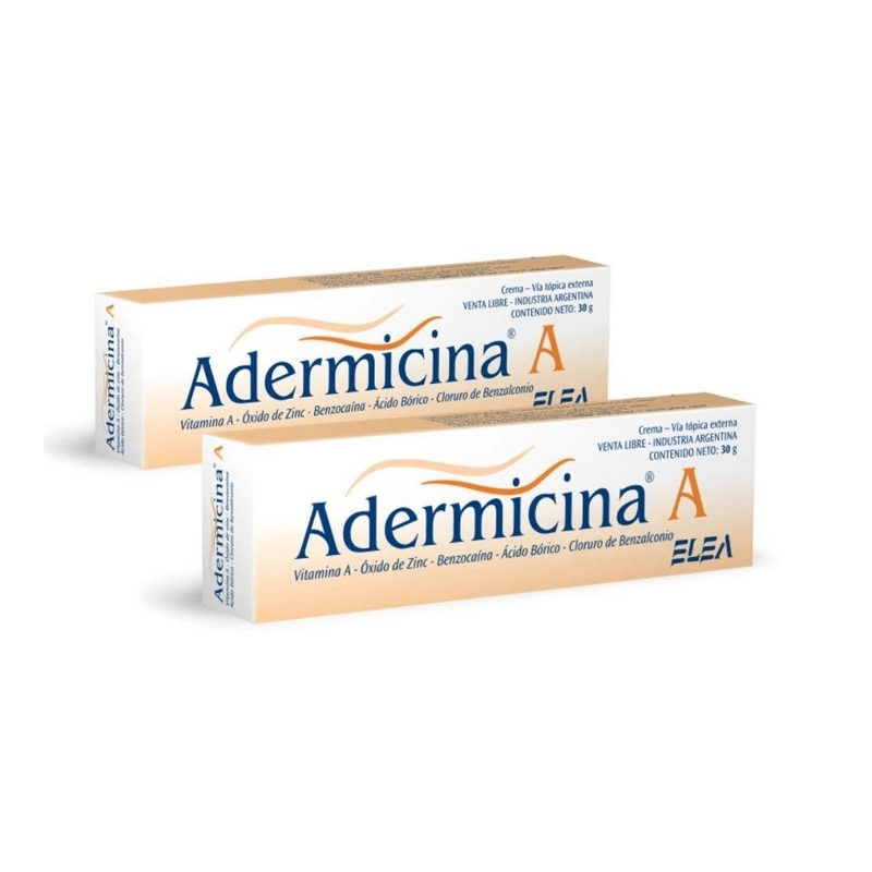 Adermicina A Crema x 30 g - Promo 2x1