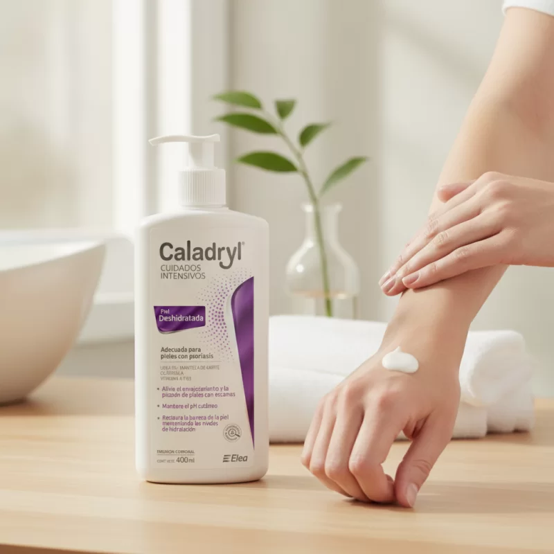 Caladryl Violeta Crema Corporal para piel muy seca. Hidratación profunda. Comprar en Argentina al mejor precio.
