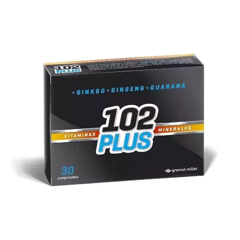 Suplemento Dietario Multivitamínico Plus 102 Años 30 Comprimidos