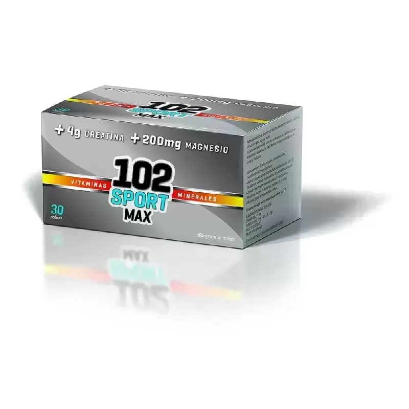 Suplemento Dietario Multivitamínico Sport Max 102 Años 30 Sobres