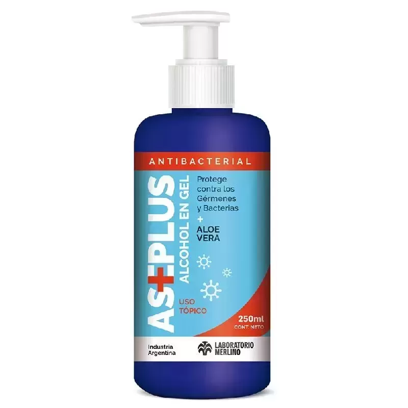 ALCO GEL ASEPLUS X 250 ML