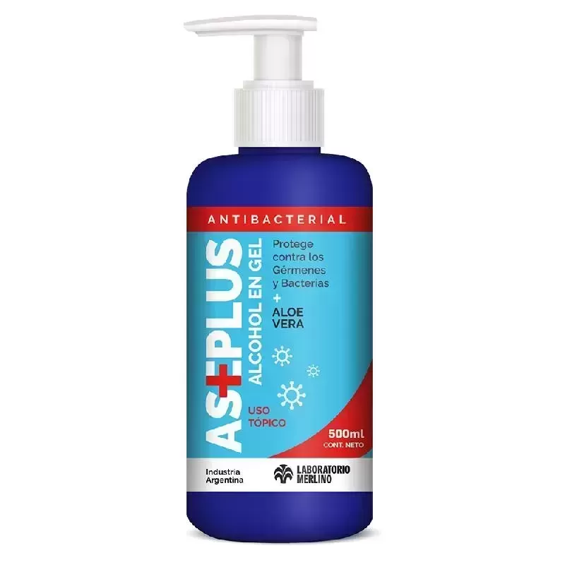 ALCO GEL ASEPLUS X 500 ML