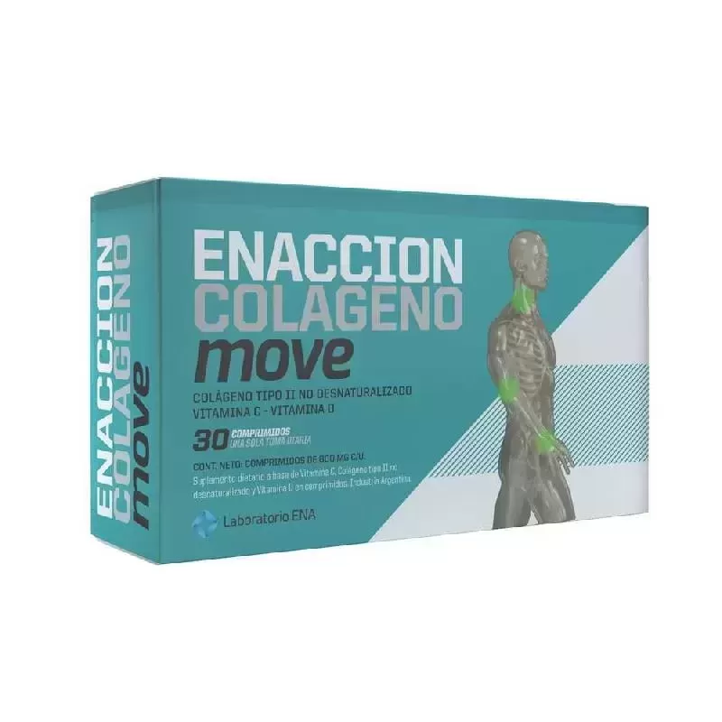 Ena Enacción Colágeno Move Suplemento Dietario Articular x 30 Comprimidos
