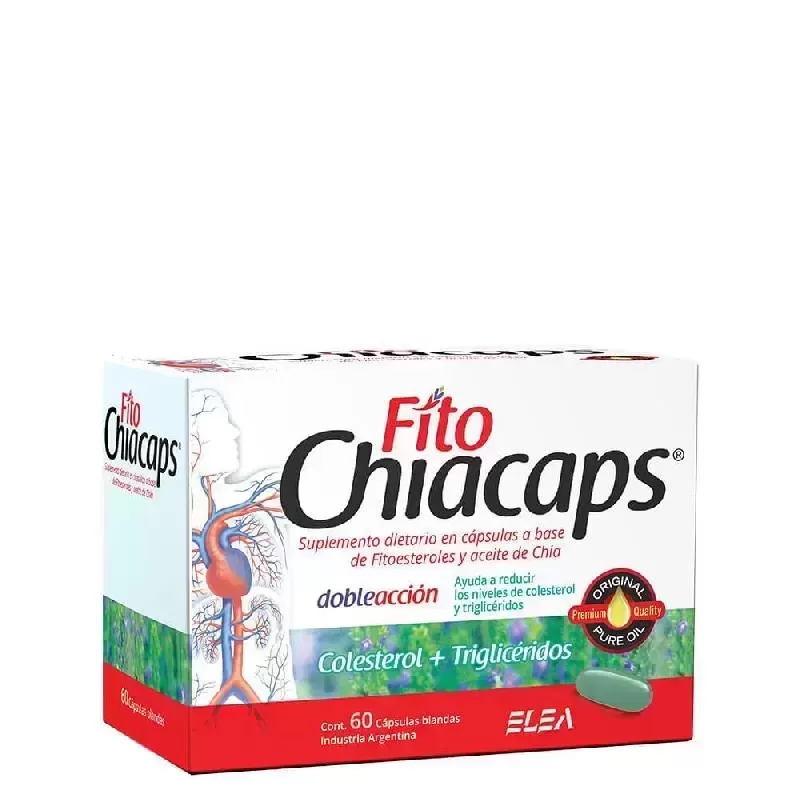 Elea Fito Chiacaps Aceite de Chía Omega 3 60 Cápsulas