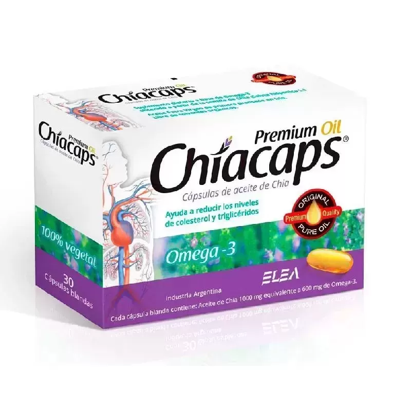 Elea Chiacaps Premium Suplemento Dietario x 60 Cápsulas