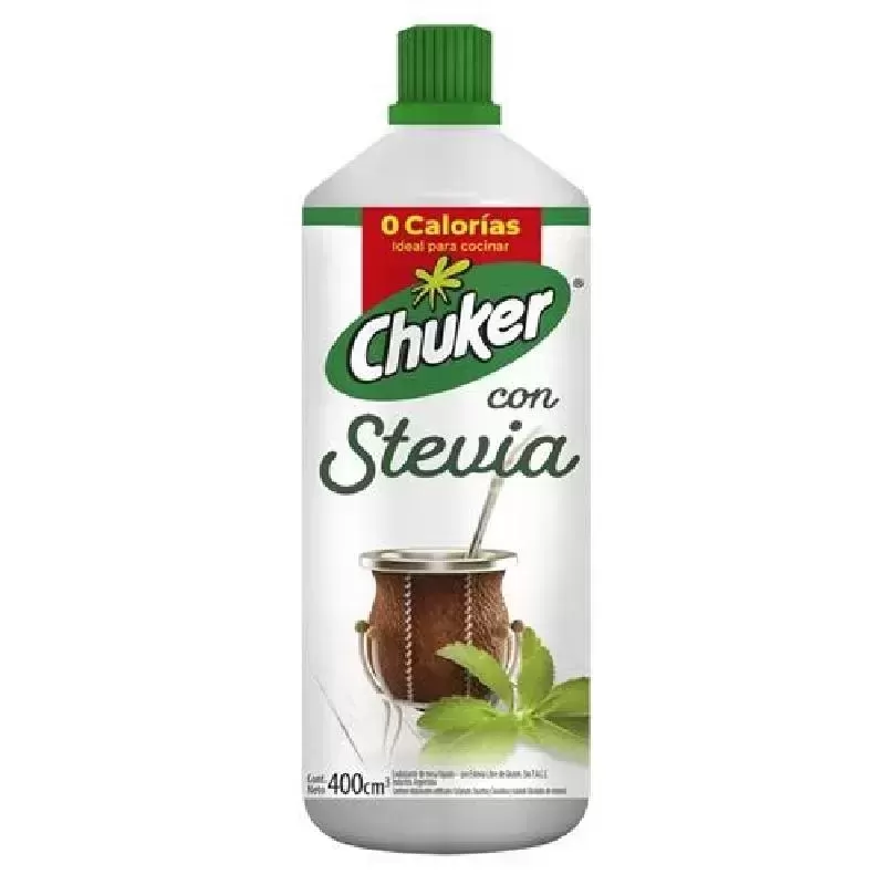 CHUKER STEVIA LIQ X 400ML
