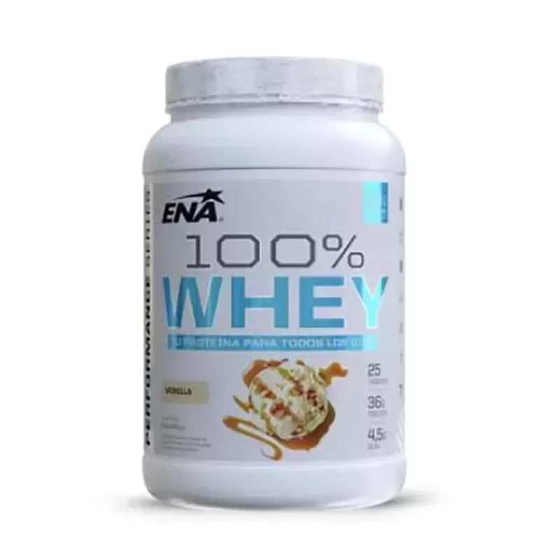 Ena Nutritionals 100% Whey Protein Vainilla 907g