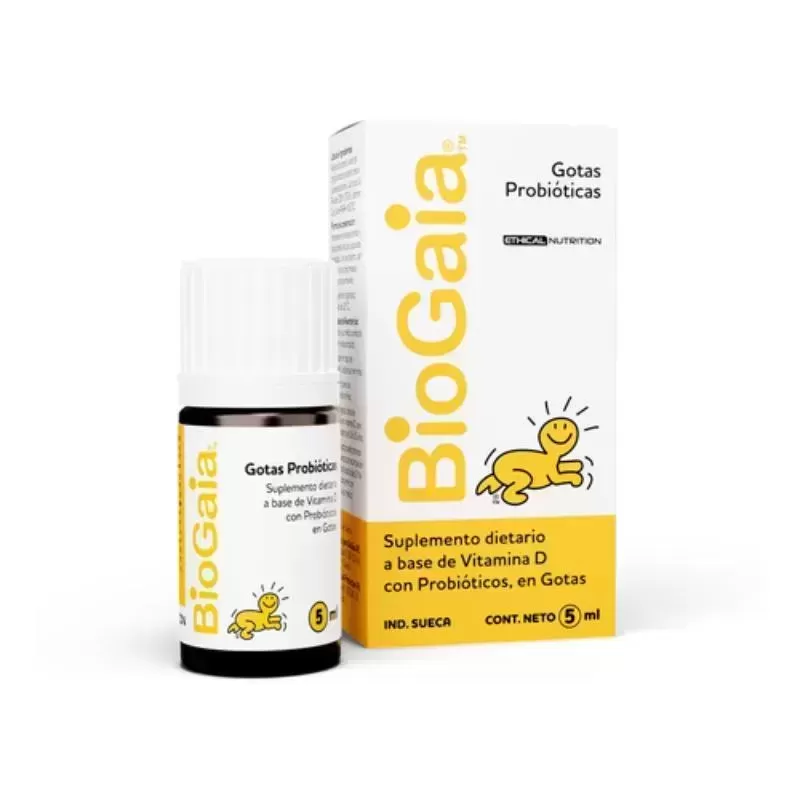 Biogaia suplementos dietarios gotas probioticas 5 ml